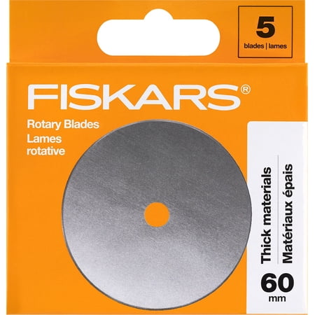 Fiskars Rotary Cutter Blade Refill 60mm 5/Pkg