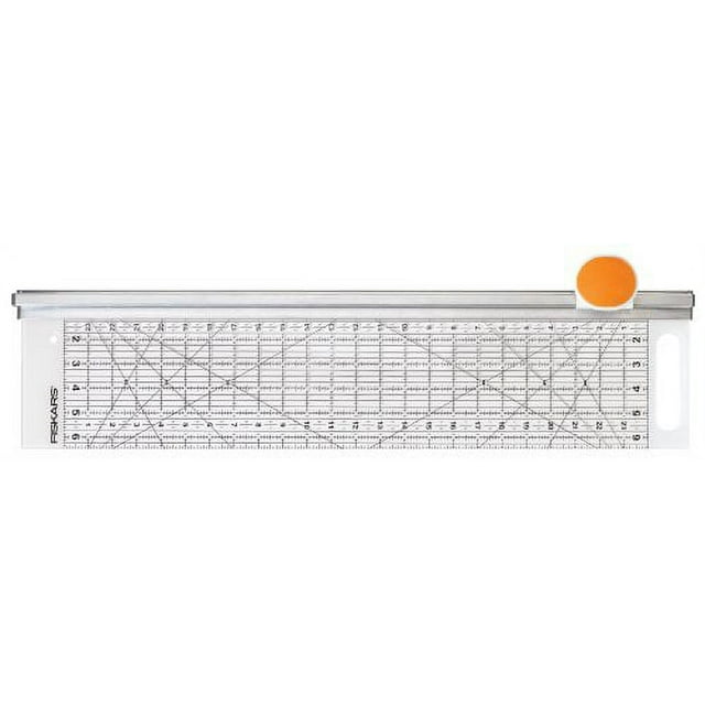 Fiskars Rotary Cutter and Ruler Combo 6" x 24" Fabric Cutter with