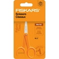 thumbnail image 1 of Fiskars Scissors 5 Inch Micro-Tip Scissors, Orange, 1 of 8