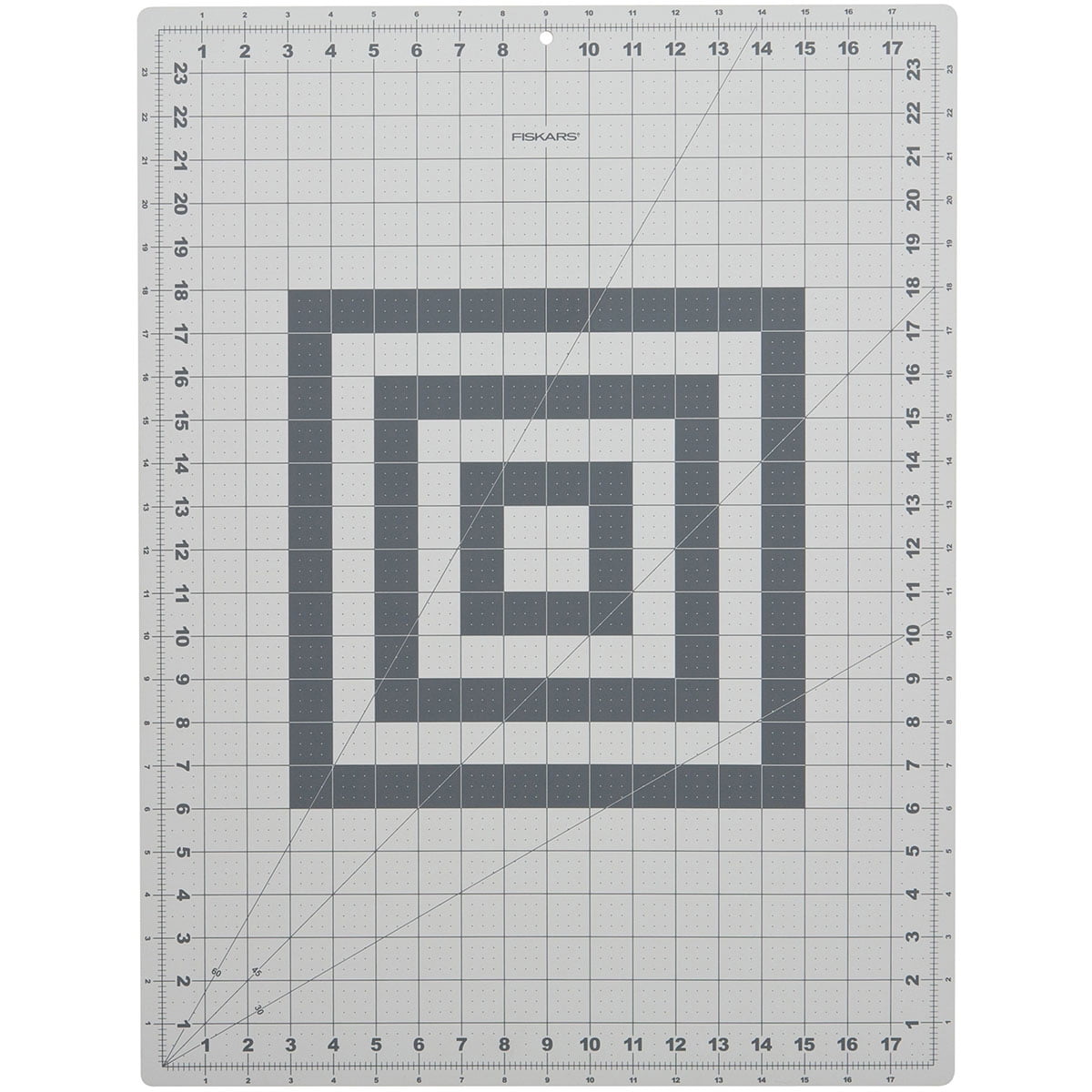 Fiskars 24 x 36 Self-Healing Cutting Mat (Grey & White) - Walmart