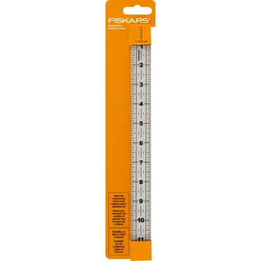 Fiskars Acrylic Sewing Ruler (1 in. x 12 in.) – Precision Tool for Seamstress
