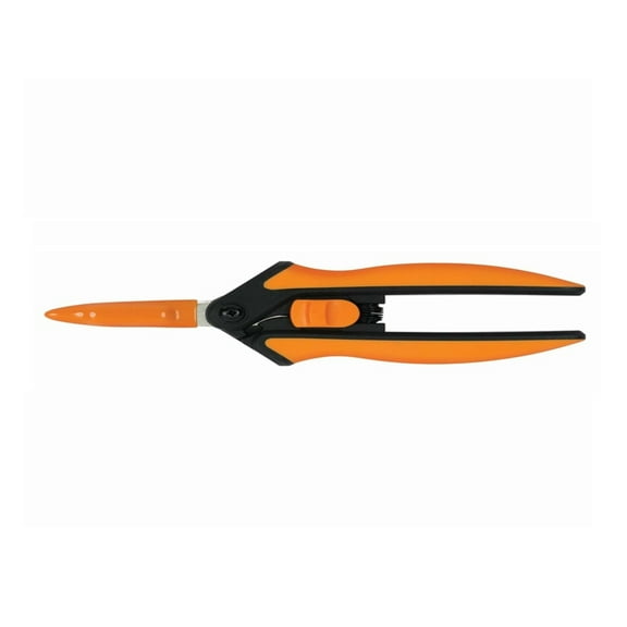 Fiskars Softouch Micro-Tip Pruning Snip, Non-Coated Blades, Orange/Black (399240-1003)