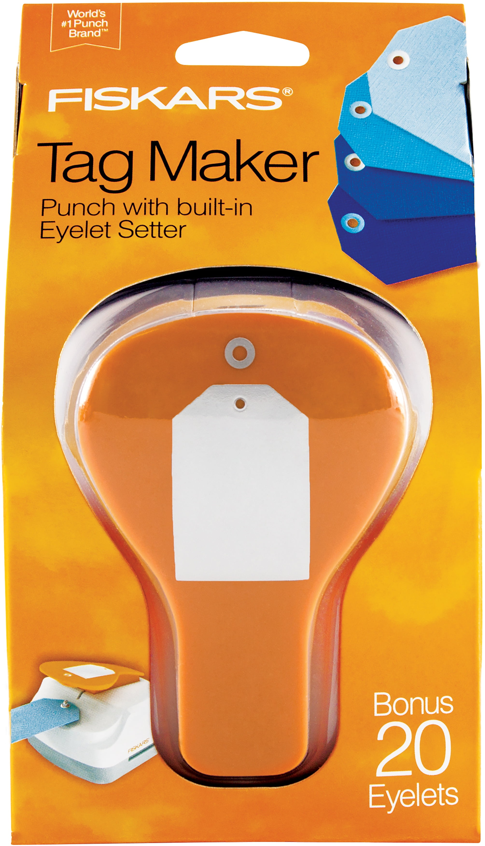 Punch Bunch AnySize Basic Tag Maker Punch-4-In-1 Corner And Hole Punch -  819777025044