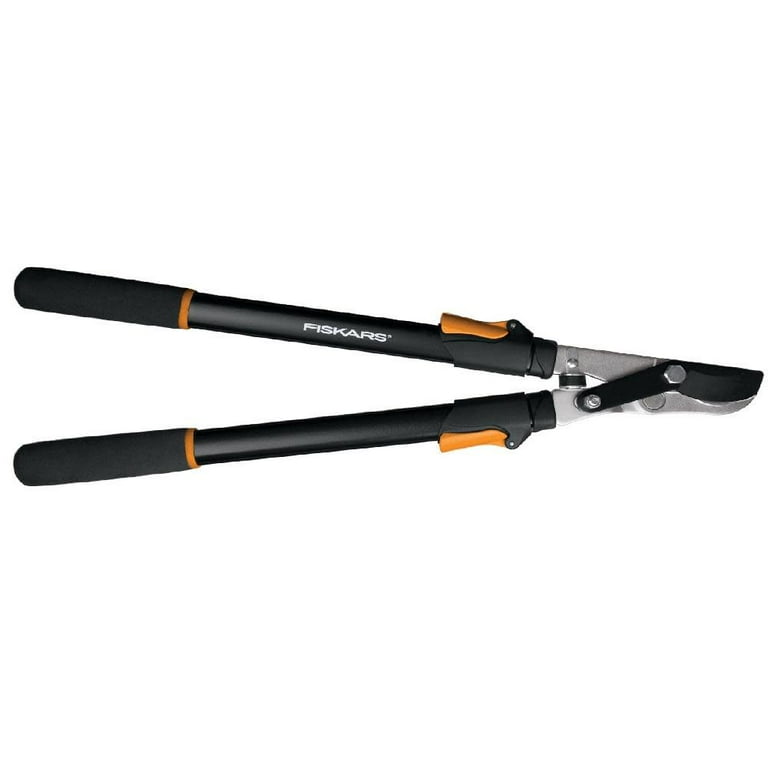 Fiskars Telescopic Lopper with Power Lever Steel Blade and SoftGrip Handle