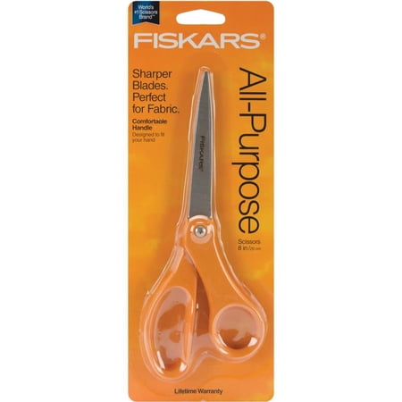 Fiskars 8 Inch Multi Purpose Scissors- 1 Pack of 1 Piece