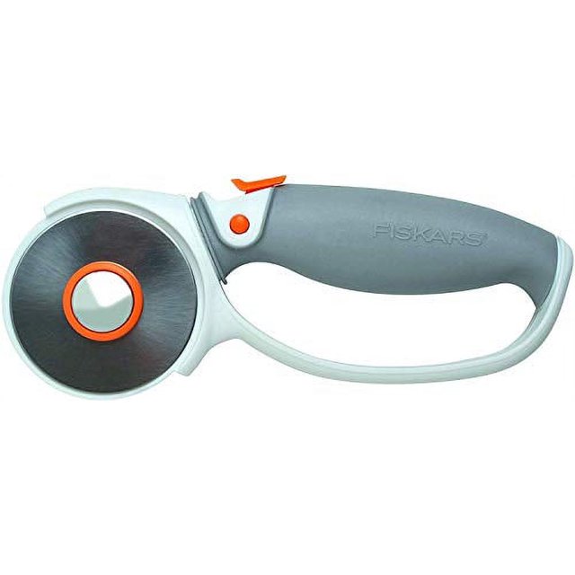 Fiskars Titanium Rotary Cutter, Softgrip 60 mm, for Right and Left
