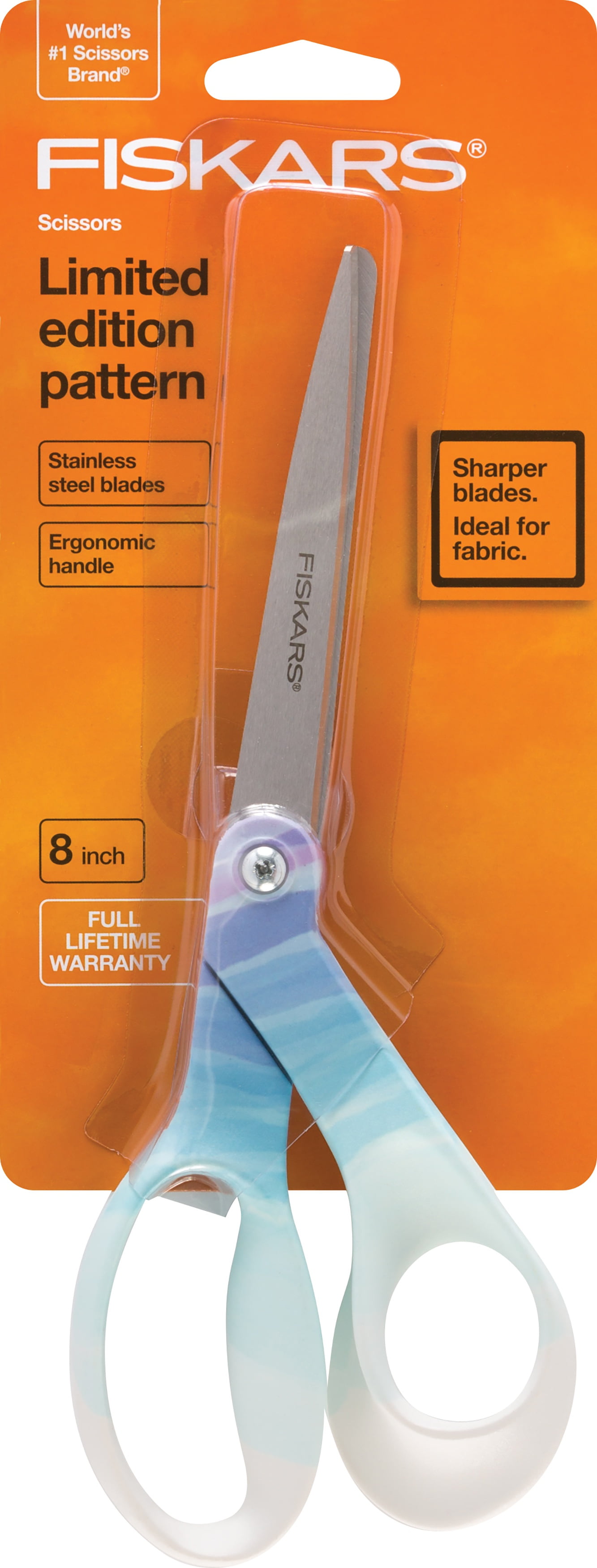 Fiskars Watercolor Designer Bent Scissors 8