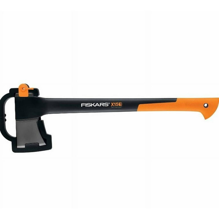 Fiskars X5 fireplace set with axe, knife and sharpener