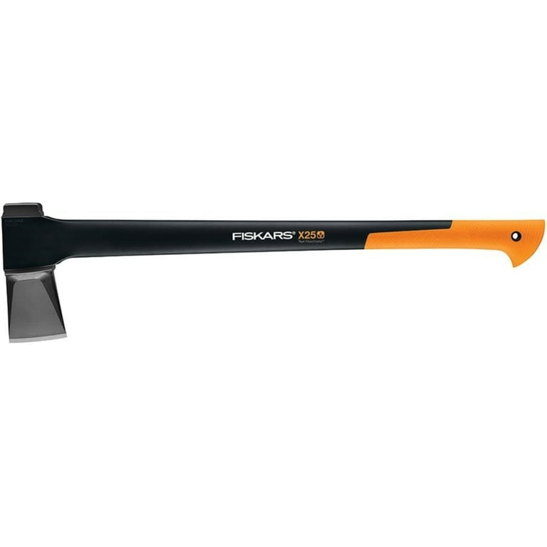 Fiskars X25 Splitting Axe, 28In Long Handle Forged Steel