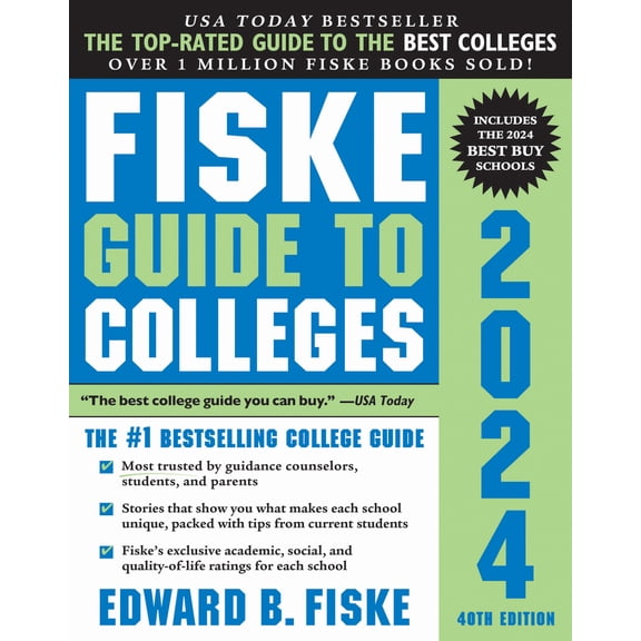 Pre-Owned Fiske Guide to Colleges 2024 (Paperback) 1728271835 9781728271835