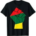 thumbnail image 1 of Fist African Black Lives Matter History BLM Protest Gift T-Shirt, 1 of 5
