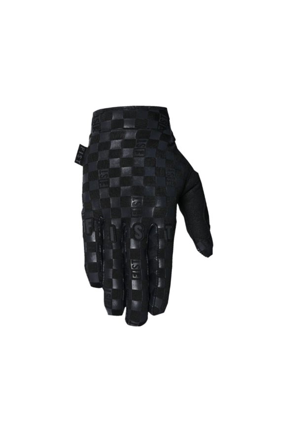 Fist Chequer Frosty Cold Weather Gloves Black Medium