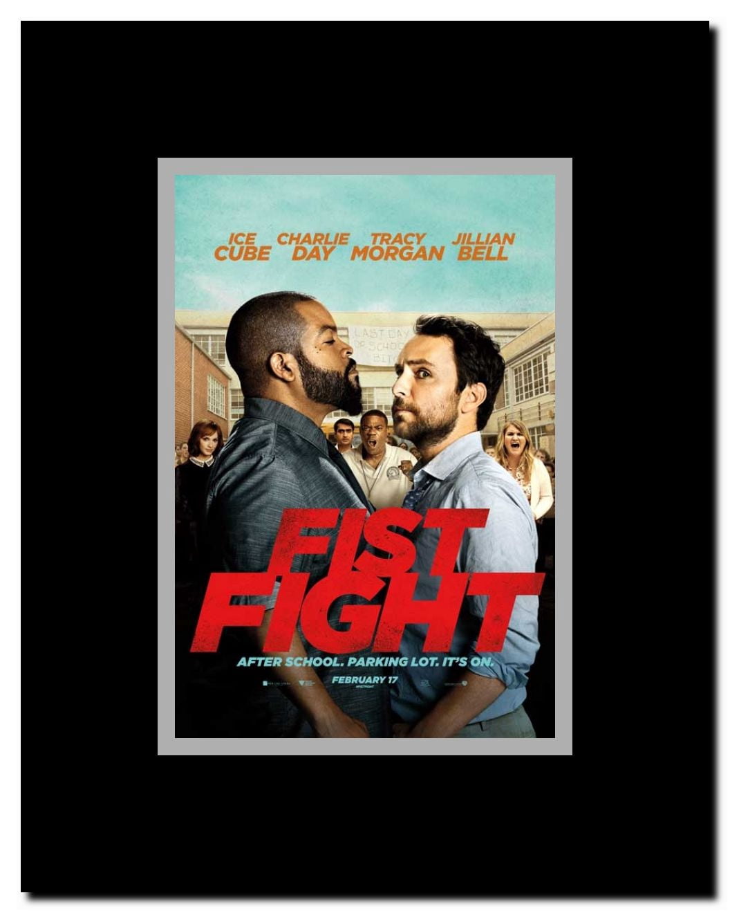 Fist Fight Framed Movie Poster