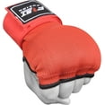 thumbnail image 1 of Fist Fusion Boxing Inner Gloves Cotton Cloth Stretchable Gel Padded Boxing Kickboxing MMA Training Gloves Long Wrist Hand and Wrist Support Lightweight Gloves, 1 of 2