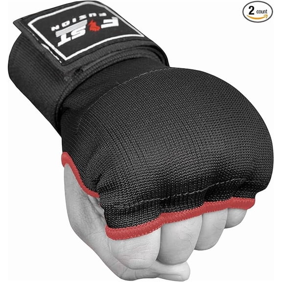Fist Fusion Boxing Inner Gloves Cotton Cloth Stretchable Gel Padded Boxing Kickboxing MMA Training Gloves