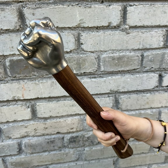 Fist Hammer,Heavy-Duty Professional Hammer - One-piece cast structure, with a sturdy stainless steel head and non-slip handle. Suitable for construction, gardening, blacksmithing work and DIY