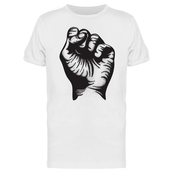 Fist (Hand Drawn)   T-Shirt Men -Image by Shutterstock, Male x-Large