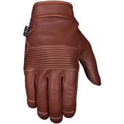 Fist Handwear Road Warrior Leather Gloves - Tan, Full Finger, Small