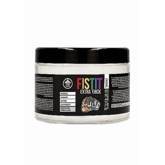 Fist It! Extra Thick Lubricant, Premium Water-Based Lubricant, Rainbow Edition Gel