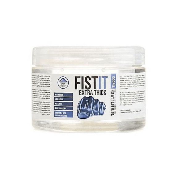 Fist It Extra Thick Water-based Lubricant, Personal Backdoor Lube for Men, Women and Couples, Safe with Latex Condoms