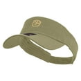 thumbnail image 1 of Fist Logo Embroidered Cotton Twill Sun Visor - Khaki OSFM, 1 of 5