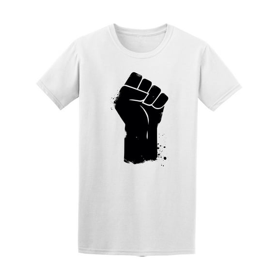 Fist Power Silhouette T-Shirt Men -Image by Shutterstock, Male Large