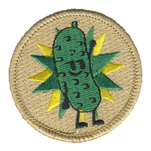 Fist Pumping Pickle Patrol Patch (Sew-on) - ClassB