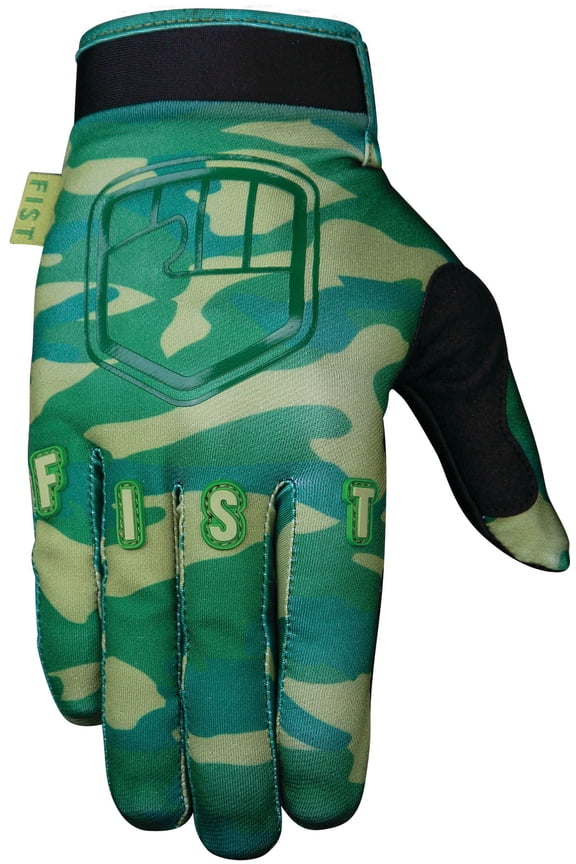 Stocker Youth MX Offroad Gloves Camo MD