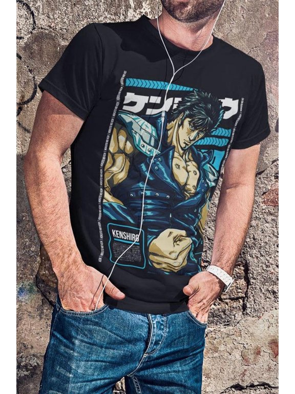 Fist of the North Star T-shirt - Hokuto No Ken - Kenshiro - Japanese Anime, Anime Manga Tee Meme Funny Gift Anime Sweatshirt