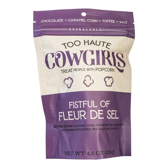 Fistful of Fleur de Sel Popcorn - 12-4.5z Bags - Too Haute C