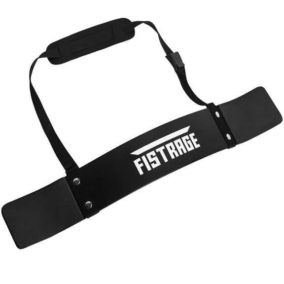 Fistrage Arm Blaster Biceps Curl Support, Adjustable, Heavy Duty, Black
