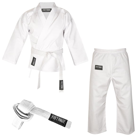Fistrage Karate Uniform Set with White Belt
