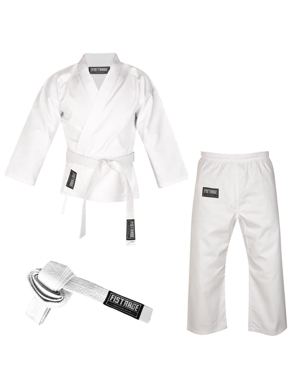 Karate Uniform Set with White Belt