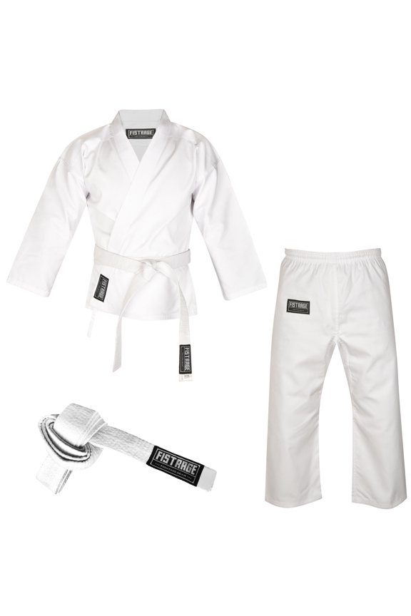 Karate Uniform Set with White Belt