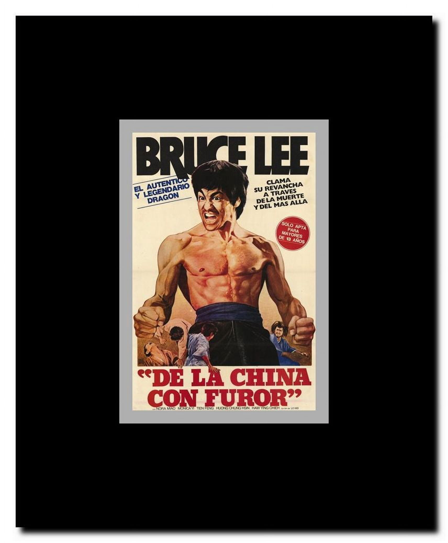 Fists of Fury Framed Movie Poster