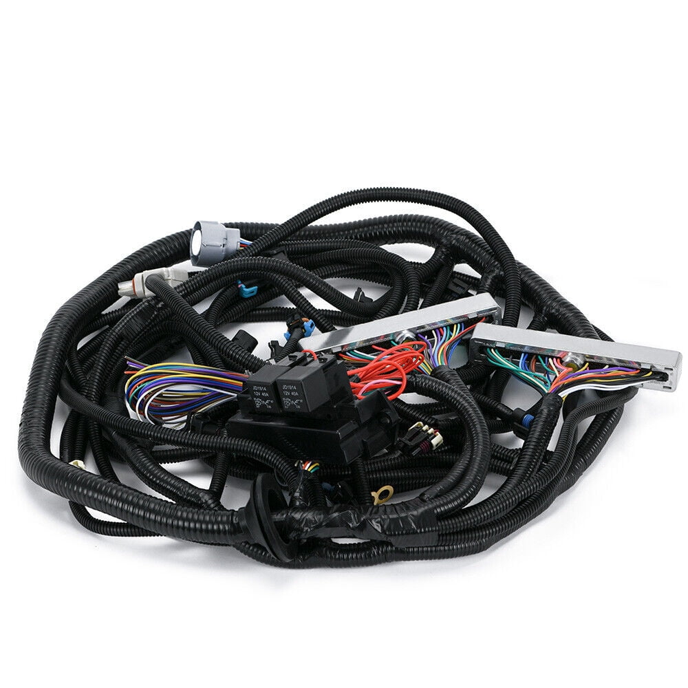 Fit 03-07 LS Vortec Stand alone Wire Harness Drive by wire 4L60E 4.8 5. ...