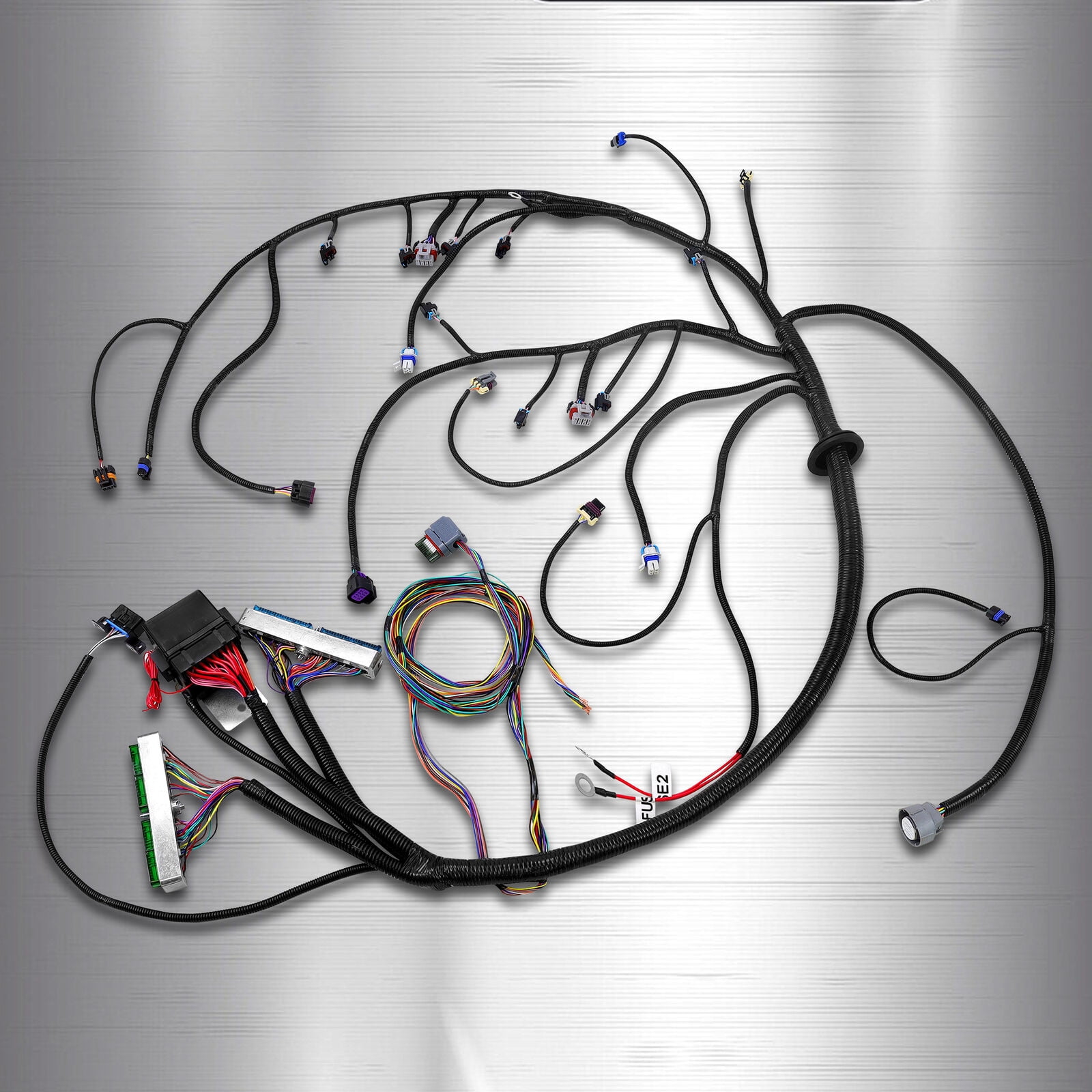 Fit 03-07 LS Vortec Standalone Wiring Harness Drive By Wire 4L60E 4.8 6 ...