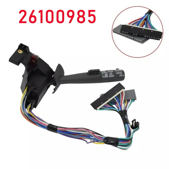 Fit 1995-1998 GM SILVERADO C1500 TURN SIGNAL WIPER MULTIFUNCTION SWITCH 26100985