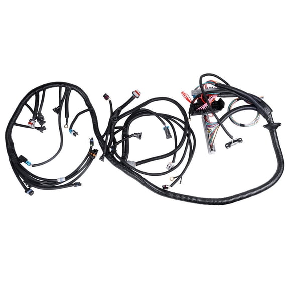 Fit 1997-06 DBC LS1 STAND ALONE HARNESS 4L60E 4.8 5.3 6.0 VORTEC DRIVE BY CABLE