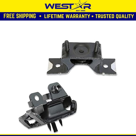 Fit 2002-2005 Ford Explorer/Mercury Mountaineer/Lincoln Aviator 4.0L 4.6L 4WD Motor & Trans Mount 2pc