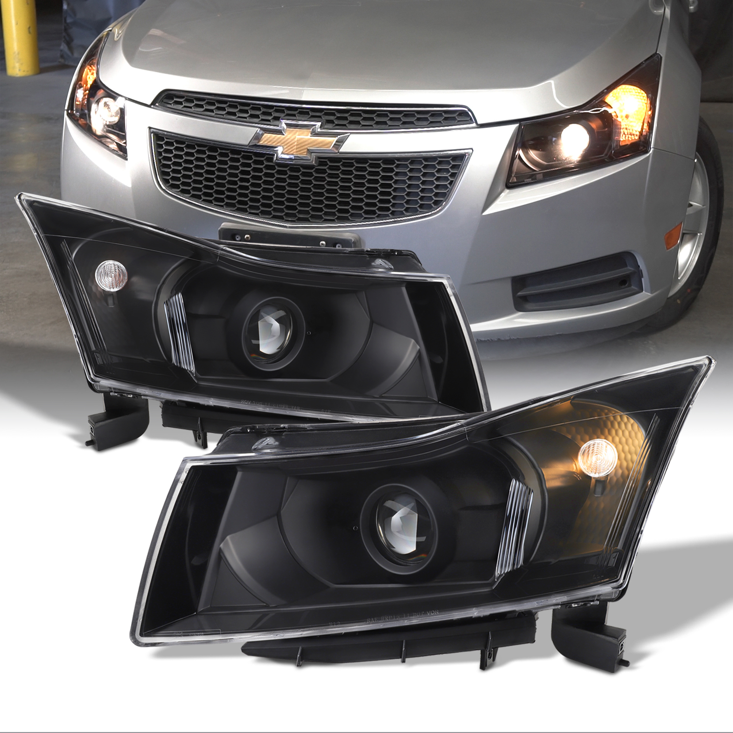 Headlight Fit Chrysler 200 SModel 4Door/Convertible 2011 2012 2013