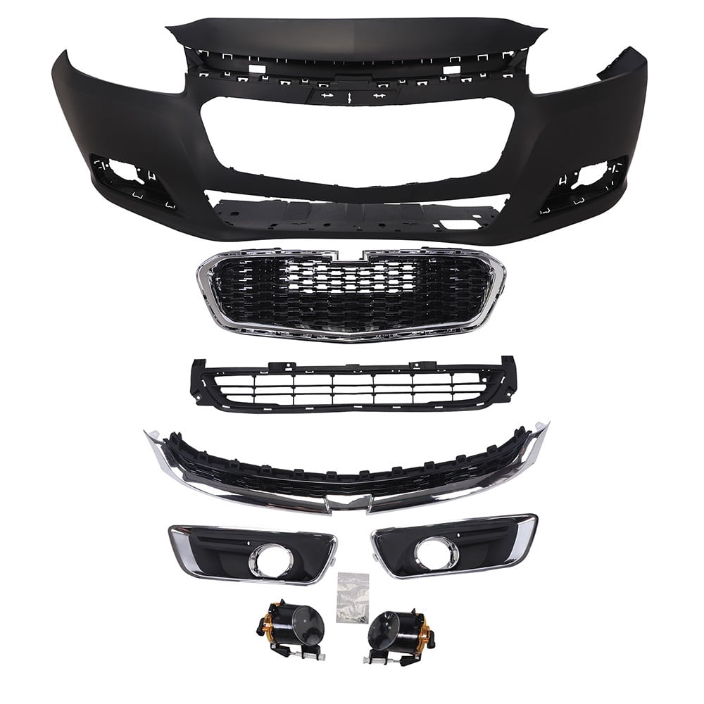 Fit 2014 2015 2016 Chevy Malibu Front Complete Bumper Assembly Not Painted