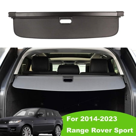 Marretoo Black Retractable Cargo Cover for 2014-2022 Land Rover Range Rover Sport SUV Accessory
