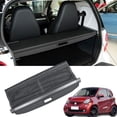 thumbnail image 1 of Fit 2016-2018 Benz Smart Fortwo Cargo Cover for 2016 2017 2018 Smart Fortwo Accessory Rear Trunk Privacy Shade, Black, 1 of 8
