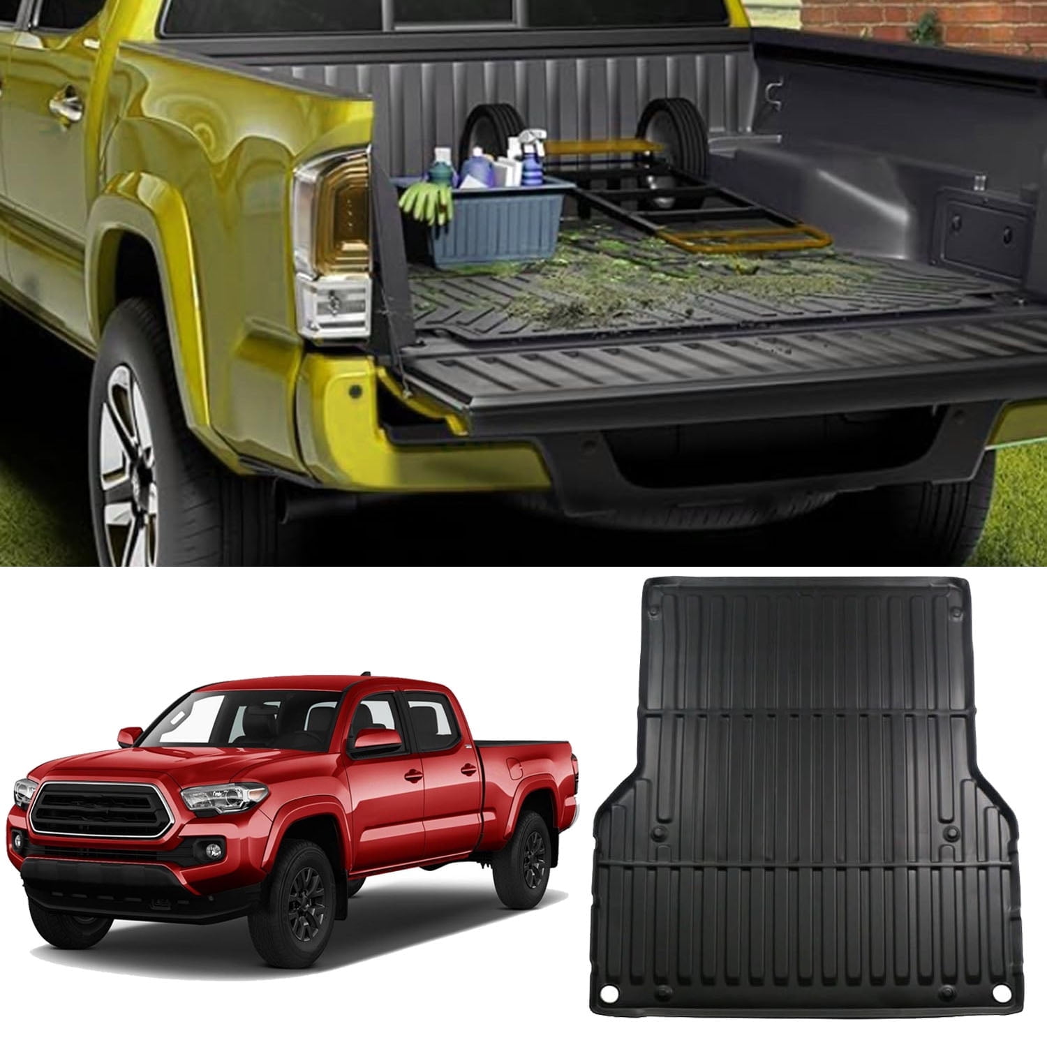 Fit 2016-2023 Toyota Tacoma Truck Bed Mat for 5FT Toyota Tacoma 2016 ...