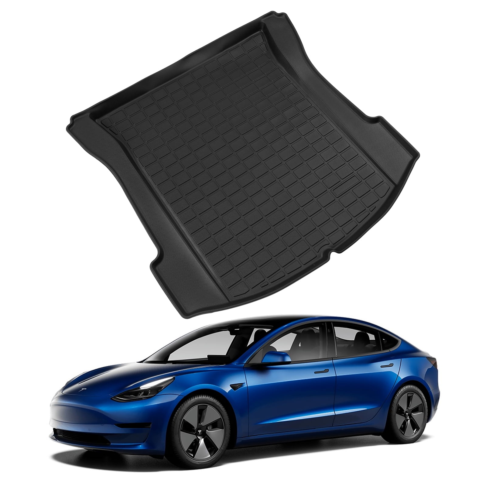 Fit 20172023 Tesla Model 3 Trunk Mat Cargo Liner All Weather TPE Mat
