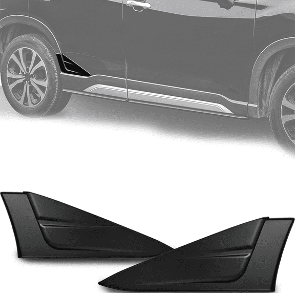 Fit 2019-2022 Subaru Forester SK STI Style Body Kit Side Spoiler Splitter