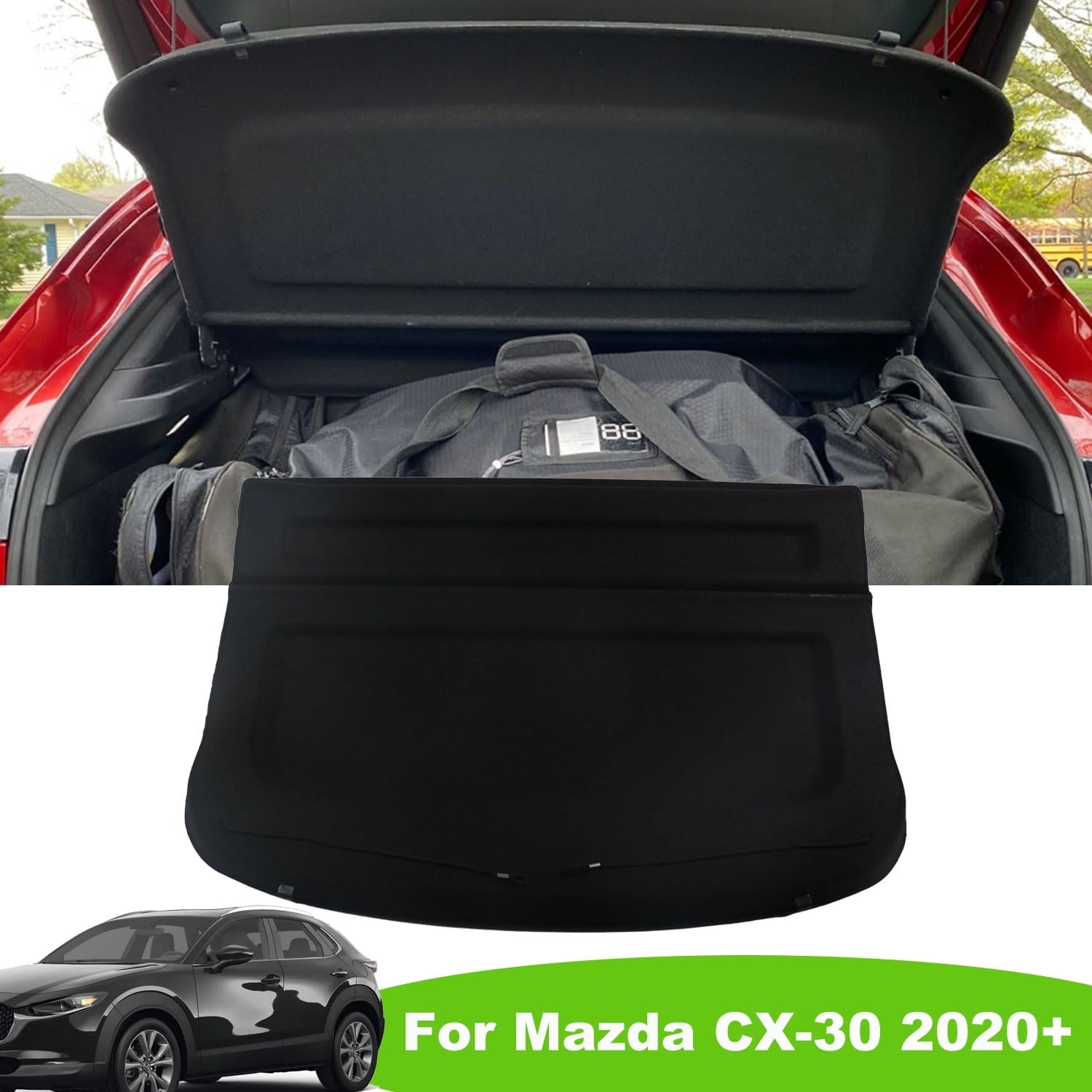 Fit 2020-2025 Mazda CX-30 Non-Retractable Cargo Cover for 2020