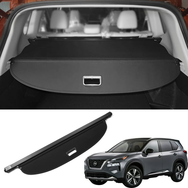Fit 2021 2022 2023 2024 Nissan Rogue Cargo Cover Retractable Trunk