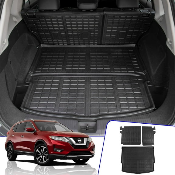 Fit 2021-2026 Nissan Rogue Trunk Mat Cargo Liner Back Seat Cover Protector for Rogue Accessories